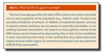 What are the key gaps in coverage?